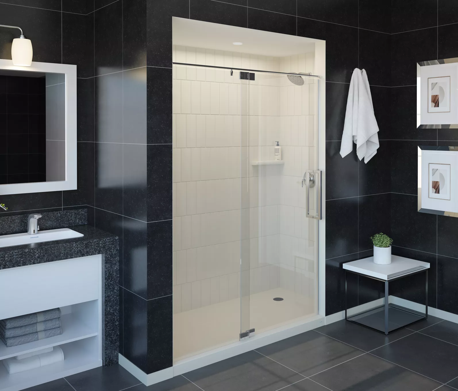 JAMB01 5 1/4 x 95 x 1/4 Door Jamb JAMB01 Mincey Marble