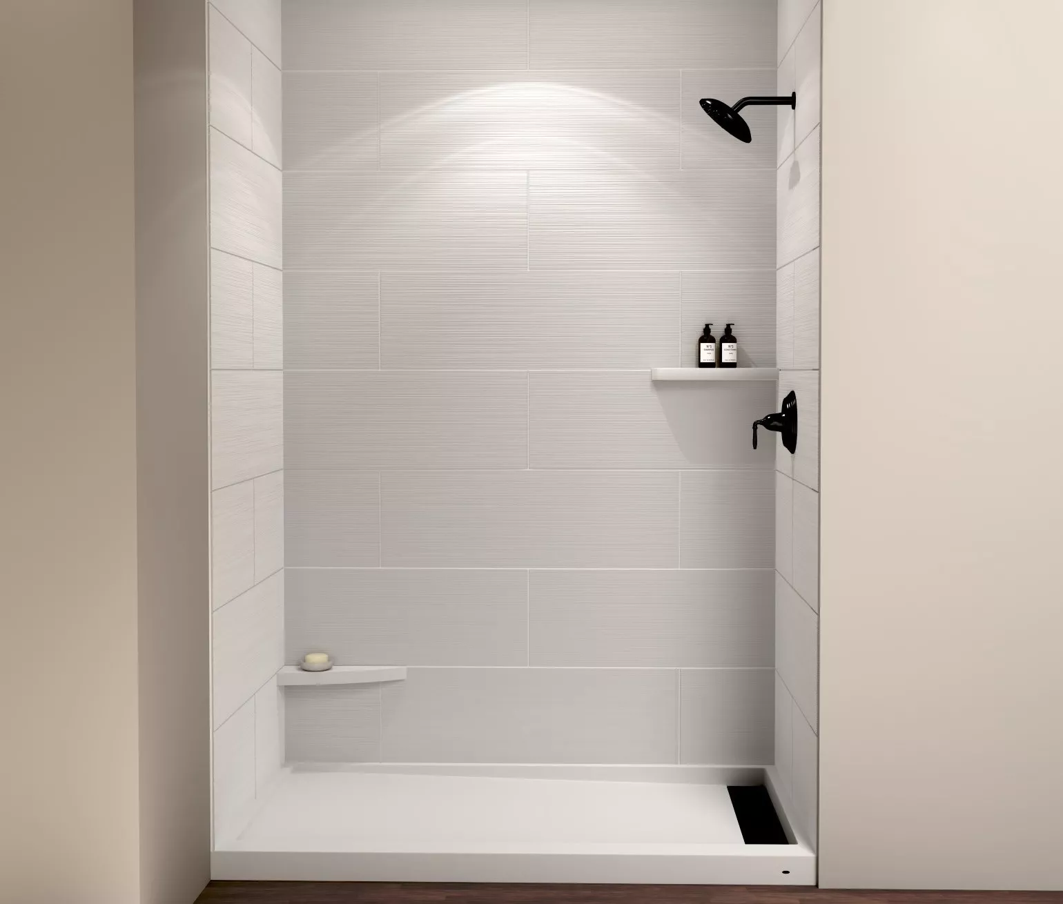 TS-VS: 12x36 Vision Shower Wall Panel | Mincey Marble