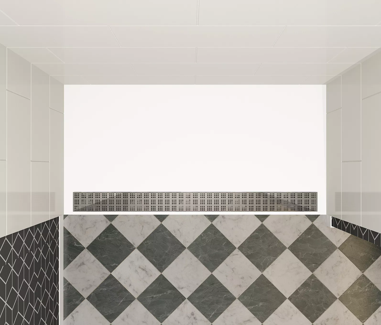 TDRI36ADJ62 3136 Adjustable RollIn Trench Drain Pan TDRI36ADJ