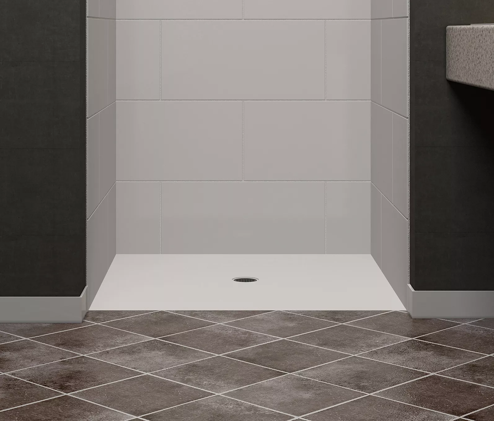 Shower Bases - The Marble Factory