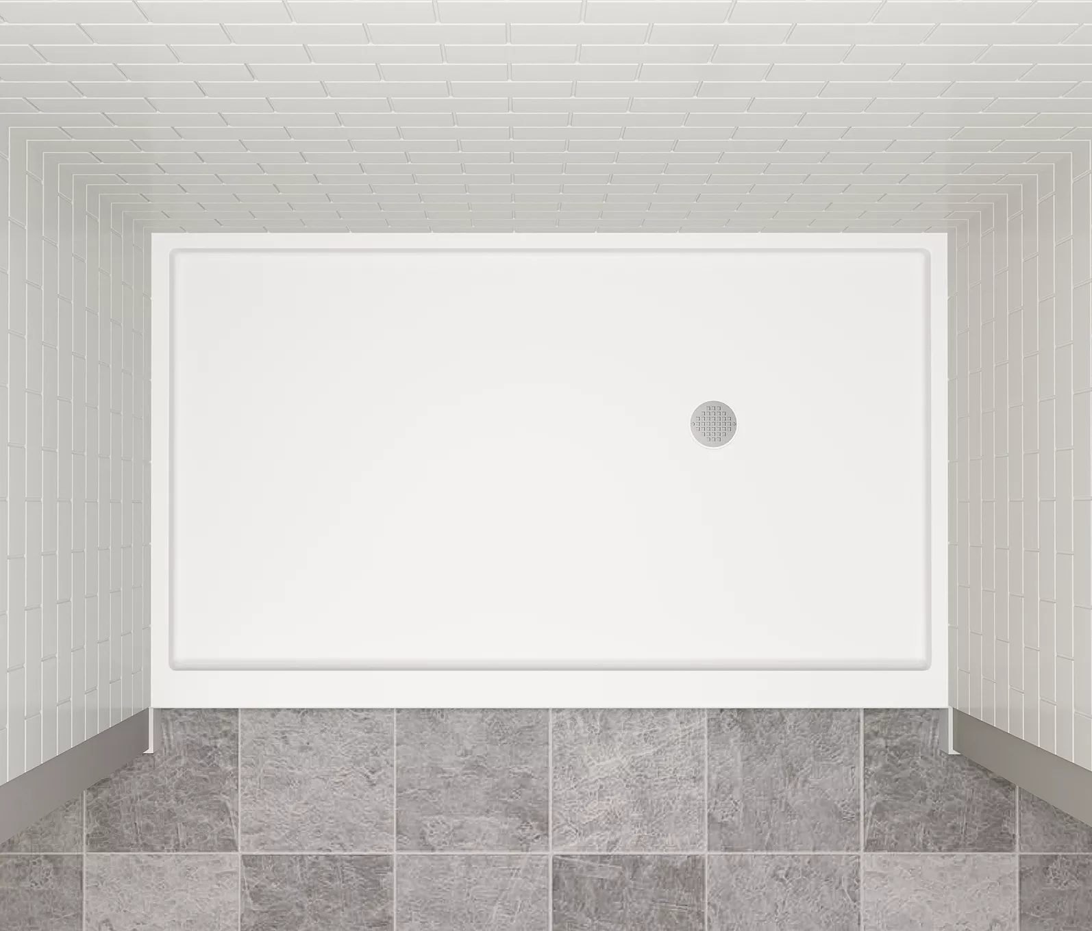 Upgrade Your Bathroom With SP36 60 Made to Order Shower Pan Mincey