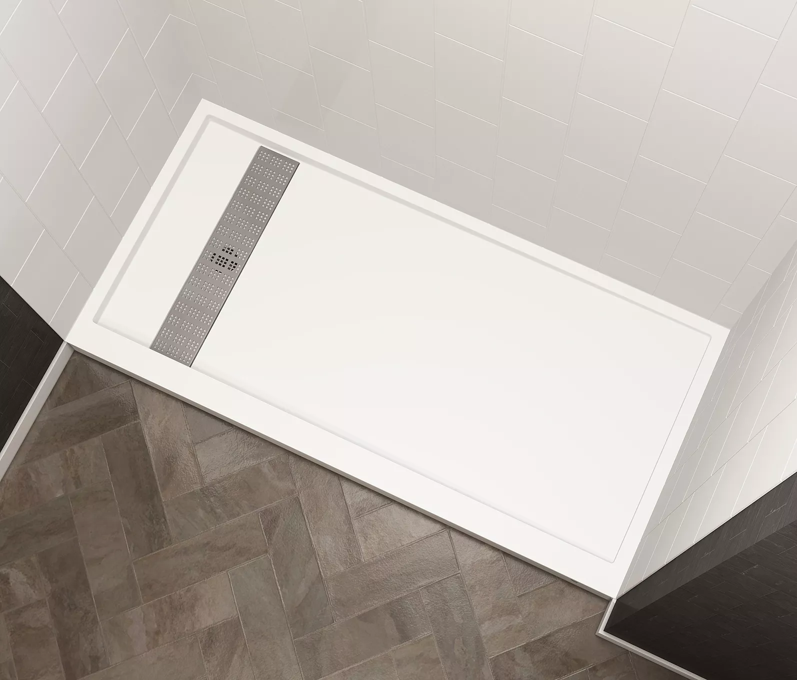Commercial Shower Pans Renovation TD30 60 Shower Pan Mincey Marble
