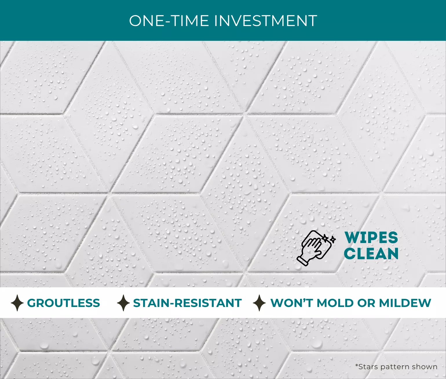 TS-VN: 3x6 Subway Style Shower Wall Panel | Mincey Marble